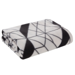 Pleed Geo K141-A, valge/must, 150 cm x 200 cm