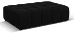 Tumba Micadoni Home Jennifer Velvet, must v., 102 cm x 80 cm x 40 cm