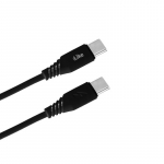 iLike CTT01 Vastupidav TPE USB-C kuni USB-C (T&uuml;&uuml;p-C) Kiire 3.1A Andme- ja Laadimiskaabel 1m Must