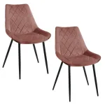 Toolide komplekt Akord SJ.0488, matt, roosa v., 40.5 cm x 44 cm x 83 cm, 2 tk