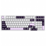 Klaviatuur VGN V98 Pro V2 Kailh Box Ice Cream Pro, Inglise (US), valge/roosa/violetne, juhtmeta