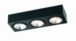 Valgusti lagi Argon Rodos 1119, G9, 3 x 6 W, must v.