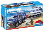 Konstruktor Playmobil City Action Politsei veok kiire paadiga 5187, 90 tk