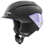 Suusakiiver Uvex Levitate MIPS, must/violetne, 54-58 cm