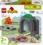 Konstruktor LEGO&reg; DUPLO&reg; Town Rongitunneli Ja -R&ouml;&ouml;baste Laienduskomplekt 10425, 20 tk
