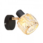 Valgusti seinale Candellux Lighting Dubai, E14, 1 x 40 W, must v.