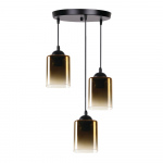 Valgusti rippuv Candellux Lighting Serena, E27, 3 x 40 W, kuldne v.