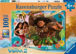 Pusle Ravensburger Vaiana 2, 36 cm x 49 cm, 100 tk, mitmev&auml;rviline