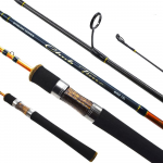 Spinning Akara CHUB TIME UL, 198 cm, 135 g, must/oranž