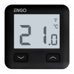 Termostaat Engo Controls, seina s&uuml;vistatavad, must, 8.6 cm, 5 - 45 &deg;C