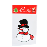 Dekoratiivne kleebis, "Lumememm" Christmas Touch, 20 cm, mitmev&auml;rviline