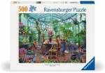 Pusle Ravensburger Morning In The Greenhouse, 36 cm x 49 cm, 500 tk, mitmev&auml;rviline