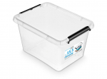 Kaanega hoiukarp Simple THK-081476, 15.5 l, l&auml;bipaistev v., 39 x 29 x 21.5 cm