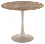 Laud Malta, pruun v./hall v., 90 cm x 90 cm x 75 cm