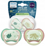 Luttide komplekt Philips Avent Ultra Air Night Neutral, 6+ kuud, roheline v.
