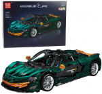 Konstruktor, auto Lean Toys Models, 3268 tk, roheline v.