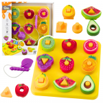 Pusle Lean Toys Geometric Food Pairing, mitmev&auml;rviline