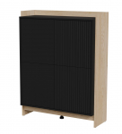 Kummut Cama Porto, tamm v./must v., 130 cm x 100 cm x 38 cm