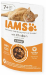 Kassi m&auml;rgtoit IAMS Delights Senior, kanaliha, 0.085 kg