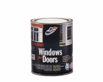 Emailv&auml;rv, akendele/ustele Rilak Windows and doors, poolmatt, 0.9 l, valge v.