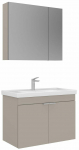 Vannitoa m&ouml;&ouml;bli komplekt Kalune Design Desna, liivakarva pruun v., 45 cm x 80 cm x 58 cm