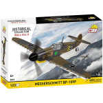 Konstruktor, lennuk Cobi Historical Collection Messerschmitt Bf-109F 5873, 123 tk, roheline v.