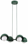 Valgusti lagi Emibig Boom 1835/6, G9, 4 x 8 W, valge v. / roheline v.