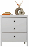 Kummut Kalune Design Sfn-993-Bb-1, valge v., 81 cm x 73 cm x 47 cm