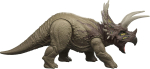 M&auml;ngukujuke, dinosaurus Mattel Jurassic World Wild Roar Triceratops JKL81, pruun v.