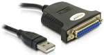 Adapter Delock USB-mini to USB-micro USB 1.1, Sub-D 25 pin female, 0.8 m, must v.