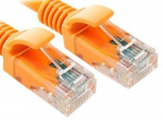 Juhe Gembird RJ45 - RJ45 RJ-45 8P8C, RJ-45 8P8C, 0.5 m, oranž v.