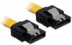 Juhe Delock SATA to SATA SATA, SATA, 0.3 m, kollane v.