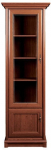 Vitriinkapp Kent EWIT1DL, pruun v., 70 cm x 43 cm x 204 cm