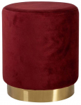 Tumba Home4you La Perla 84603, punane v., 35 cm x 35 cm x 42 cm