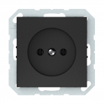 Pistikupesa Vilma QR1000 111070201709, ilma maanduseta, matt must