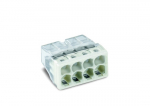 Klemm Wago 2273-208, 0,5-2,5 mm&sup2;, 8 koht., 24 A, valge, 10 tk