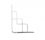 Riiulihoidik Cello, 23 cm, valge v.