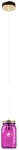 Valgusti rippuv Candellux Jars 31-42958, E14, 1 x 40 W, kuldne v./violetne v. / kuldne v., 10 x 21 cm