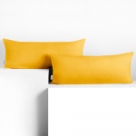 Padjap&uuml;&uuml;r Restilo Amber, oranž, 120 cm x 40 cm, 2 tk