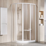 Du&scaron;ikabiin Ravak SKCP4, pool&uuml;mar, aluseta, 90 cm x 90 cm x 195 cm