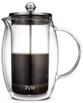 Kohvikann French Press Zyle Coffee Press ZY800CF, 0.8 l, l&auml;bipaistev v.