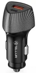 Auto laadija Tellur FCC10 TLL151291, USB Type A/USB Type-C, must v., 38 W