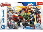 Pusle Trefl Power of Avengers 16431, 41 cm x 27.5 cm, 100 tk, mitmev&auml;rviline