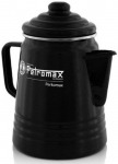 Teekann Petromax Perkomax, emailitud teras, 14.5 cm, 1.3 l, must v.