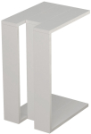 Kohvilaud Kalune Design Muju, valge v., 40 cm x 30 cm x 57 cm