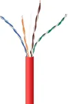 V&otilde;rgukaabel Gembird CAT5e UTP LAN UPC-5004E-SOL-R, 305 m, punane v.