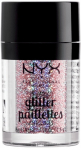 S&auml;delus n&auml;ole NYX Professional Makeup Metallic Glitter, 2.5 g, mitmev&auml;rviline beauty beam