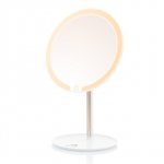 Meigipeegel ETA Cosmetic Mirror, valgustusega, teisaldatav, 26 cm x 30.5 cm, valge v.