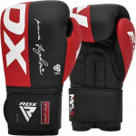 Poksikindad RDX F4 BGR-F4R-16OZ, must/punane, 16 oz