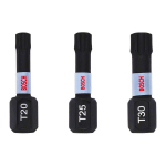 Kruvikeeraja otsikud Bosch 2608522479, T25, 25 mm